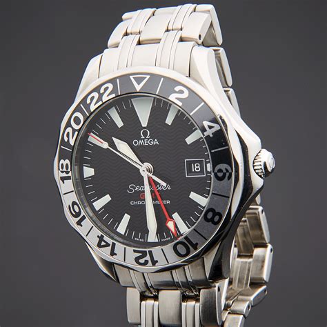 omega seamaster gmt for sale|pre owned ladies omega seamaster.